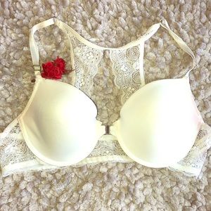 White lace Bra